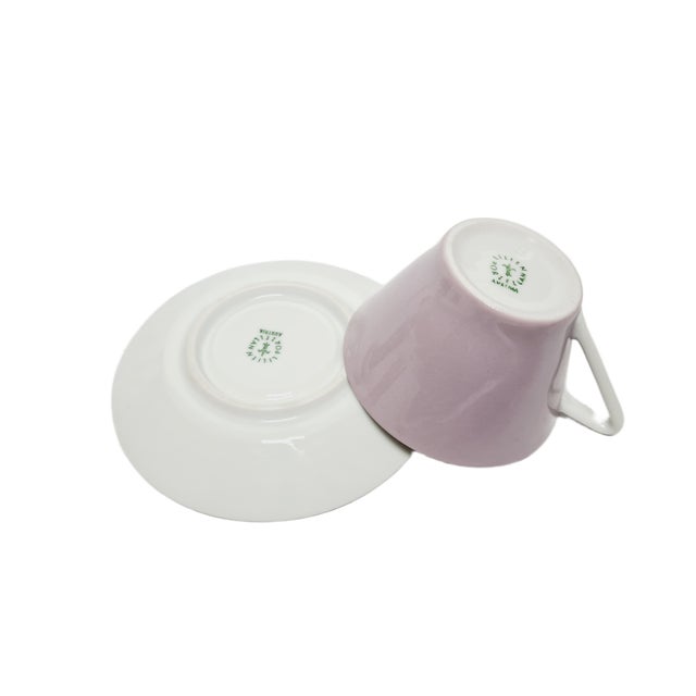 Postmodern Cup and Saucer, Poland, 1970s, Set of 2 For Sale - Image 6 of 9