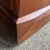 American Studio Robert Whitley Studio Credenza – Mixed Wood W/ Teal Interior, Sculptural Case and Pulls Finished on Both Sides For Sale - Image 11 of 12