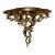 Antique Italian Rococo Giltwood Corbel Bracket Shelf For Sale