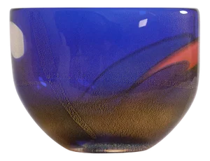 Carnevale Murano Glass Vase by Archimede Seguso, Italy, 1980s