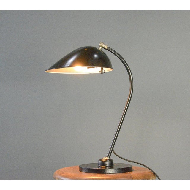 Metal Bag Turgi Desk Lamp by Sigfried Giedion, 1930s For Sale - Image 7 of 7