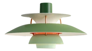 Poul Henningson Green PH5 Mini Pendant for Louis Poulsen