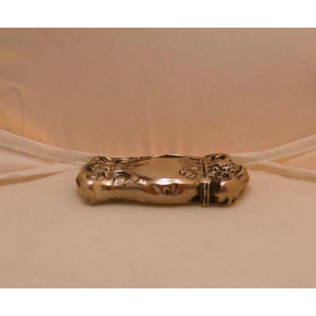 1900 - 1909 1900s Art Nouveau Period Sterling Matchsafe For Sale - Image 5 of 8