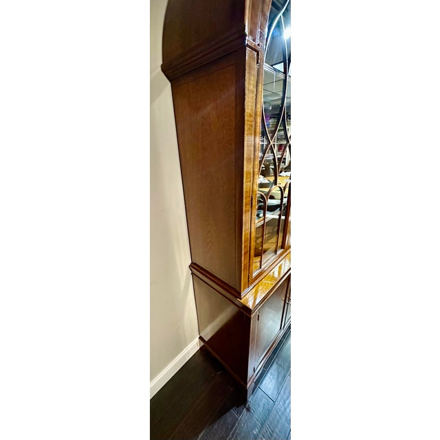 Baker Furniture Historic Charleston Collection Arched China Cabinet For Sale In West Palm - Image 6 of 12