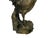 Metal Vintage Brass Color Metal Rustic Fengshui Tilted Upward Rooster Figure For Sale - Image 7 of 10