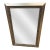 Uttermost Silver Triple Beaded Wall Mirror For Sale