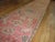 Textile Pink Antique Turkish Oushak Runner - 2'5" x 11'5" For Sale - Image 7 of 9