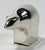 Vintage Dansk silver plate polar bear paper weight or decorative accessory. Marked Dansk. Patina.