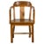 Chinese Early 20th Century Horseshoe Back Armchair with Carved Reeded Splat For Sale - Image 13 of 13