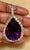 Contemporary 65 Carat Amethyst & 8.5 ct Diamond Pendant Necklace 14 Karat White Gold + Chain For Sale - Image 3 of 18