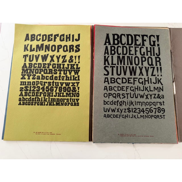 Rare 1966 LTD Ed Wood Type Portfolio (23/25) - Springer, Warrum & Rob Roy Kelly For Sale - Image 10 of 12