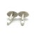 Traditional 1990s Bulgari Bvlgari Estate Engraveable Mens Cufflinks Sterling Silver, A Pair For Sale - Image 3 of 7