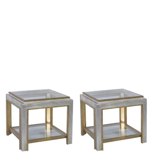Oliver Side Tables by Lilian August, Set of 2 For Sale - Image 6 of 6