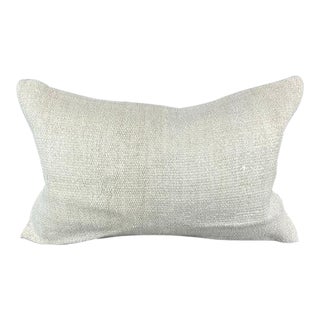 16 x 24 Hemp Pillow Turkish Cushion Natural White Pillow Cushion Cover For Sale