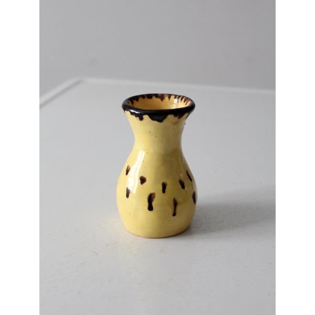 Ceramic Vintage Handmade Studio Pottery Vase For Sale - Image 7 of 8