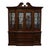 Chippendale Universal Furniture Traditional Chippendale Style Banded Mahogany 72" Buffet W. Lighted Display China Cabinet 609680 / 609682 For Sale - Image 3 of 16