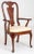 Queen Anne Queen Anne Style Mahogany Open Armchair For Sale - Image 3 of 11