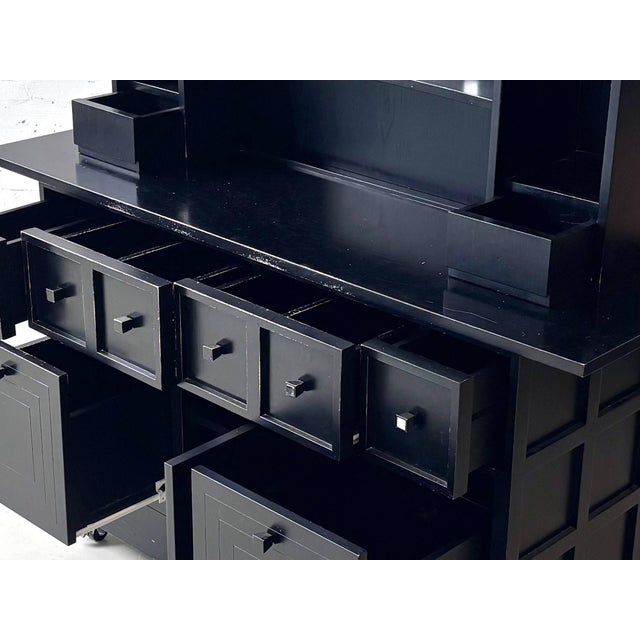 Ash Sideboard by Charles Rennie Mackintosh on Casters, 1980s For Sale - Image 10 of 18
