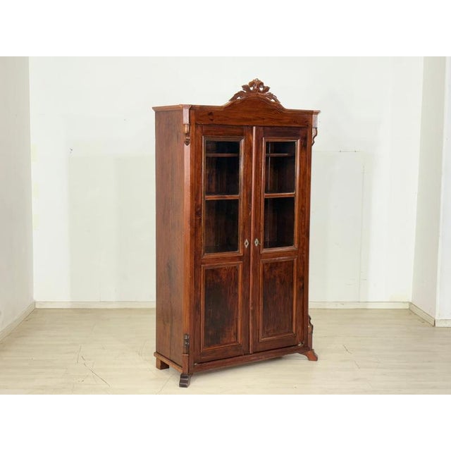 Antique Louis Philippe Display Cabinet, 1880 For Sale - Image 12 of 12