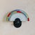 Mid-Century Modern Late 20th Century Italian Postmodern Murano Glass Wall Sconce by Zonca - a Pair For Sale - Image 3 of 6