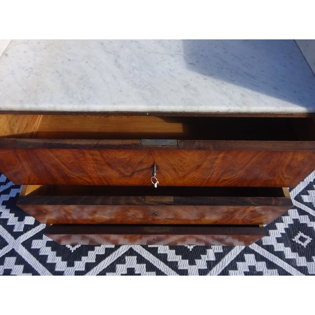 Louis Philippe Walnut Dressing Table For Sale - Image 16 of 18