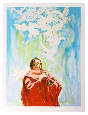 David K. Stone Lithograph - Within Us