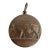 Belgian Bronze Agricultural Medal Bull 1955 For Sale