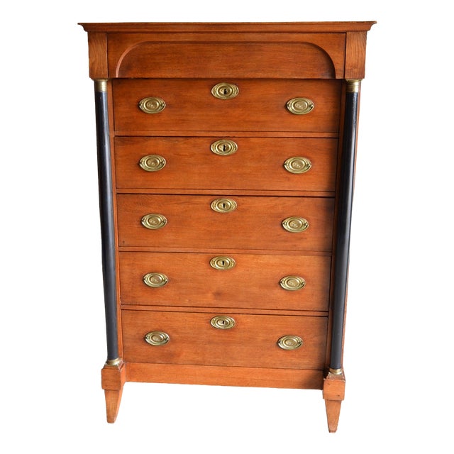 Antique Oak Empire Chiffonier For Sale