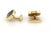 This authentic eye catching pair of cufflinks are by Chopard from the HAPPY DIAMOND collection. It is crafted from 18k...