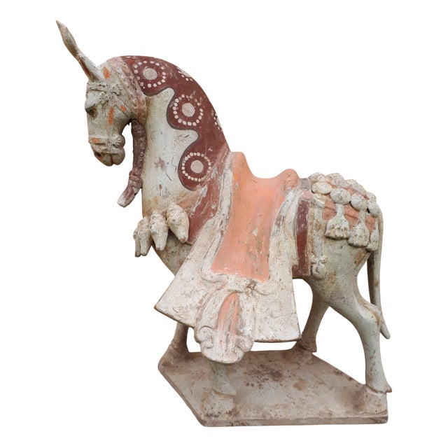 Chinese Northern Wei Dynasty Artist, Sculpture of Horse, Terracotta For Sale