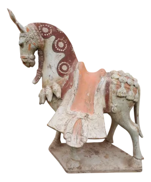 Chinese Northern Wei Dynasty Artist, Sculpture of Horse, Terracotta
