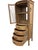 Bring rustic charm and practical wine storage to your home with this beautifully crafted solid wood wine cabinet. Designed...