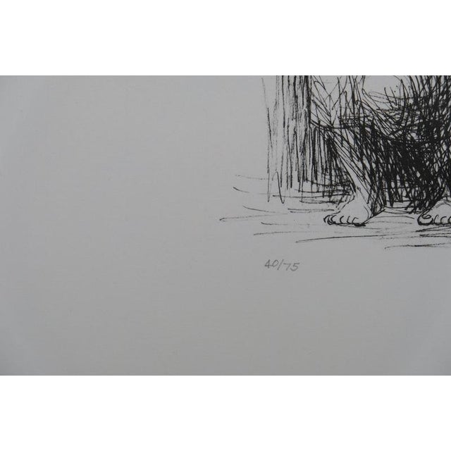 Henry Moore, Woman Sitting in an Armchair, Lithograph For Sale - Image 5 of 7