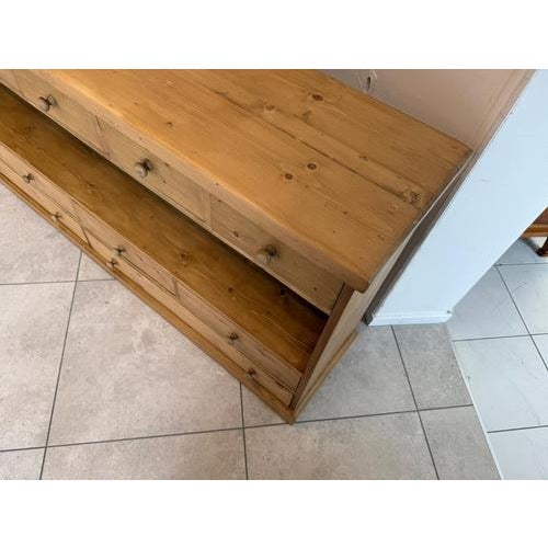 Brown Rustic Chest of 12 Drawers For Sale - Image 8 of 12