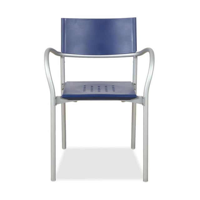 Segis Breeze Plastic Chairs by Carlo Bartoli, Set of 4 For Sale - Image 15 of 16