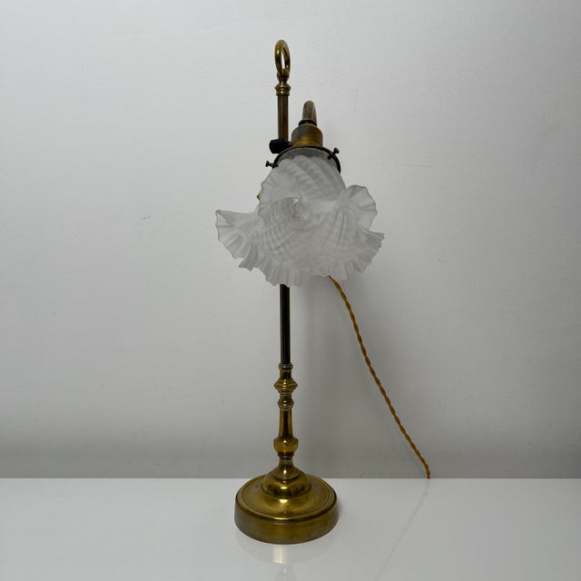 Desk Lamp with Crystal Lampshade For Sale - Image 9 of 16