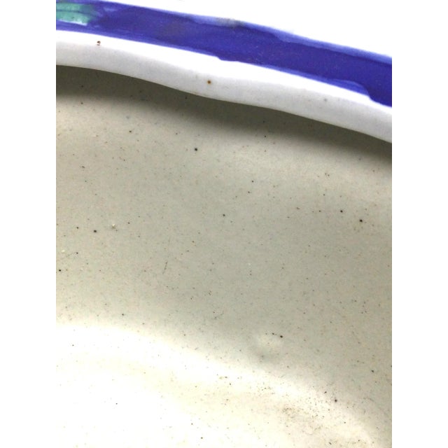 Ceramic Vintage Ceramic Fruit Bowl or Planter For Sale - Image 7 of 11