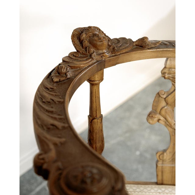 19th Century Double Corner Chair For Sale - Image 9 of 14