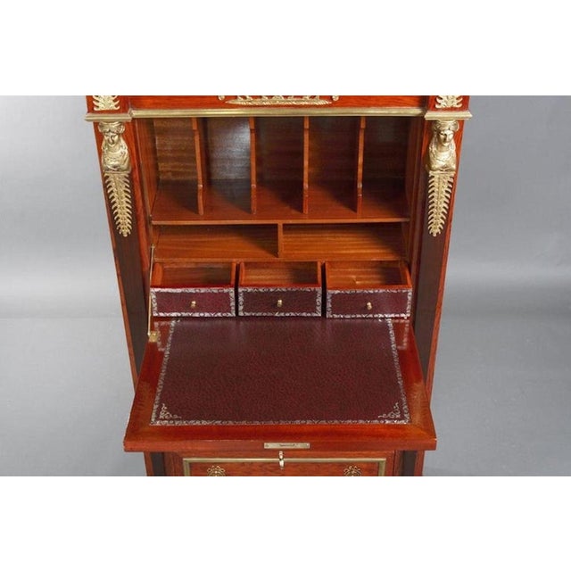 Vintage Empire Style Secretaraire For Sale - Image 10 of 18