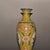 Vintage Chinese Gilt Copper Enamel "Bird & Flower" Vase, Qianlong Mark - 663g For Sale In Los Angeles - Image 6 of 9
