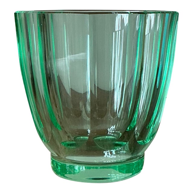 Vintage Regency Daum French Crystal Bowl For Sale