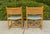 McGuire Pair of Vintage Rattan McGuire Directors Style Armchairs, Newly Upholstered Sunbrella Seats For Sale - Image 4 of 10
