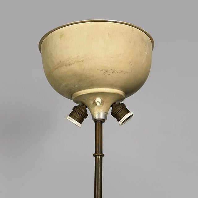 1930s Italian Art Deco Murano Glass Floor Lamp by Tomaso Buzzi for Venini, 1930s For Sale - Image 5 of 14