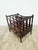 Purple Victorian Newspaper Rack in Oak For Sale - Image 8 of 14