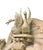 Monumental Bronze Wall Fountain With Muses, Lion's Head & Swan Motif – 94” Tall For Sale - Image 4 of 8