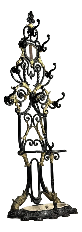 Cast Iron Coat Rack, 19th Century