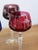 Colored Crystal Wine Glasses, Set of 6 For Sale - Image 4 of 10