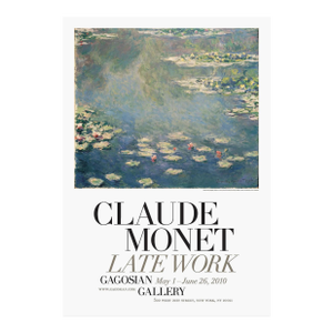 Claude Monet Late Work Nympheas Exhibition Poster (1904-05), 2010