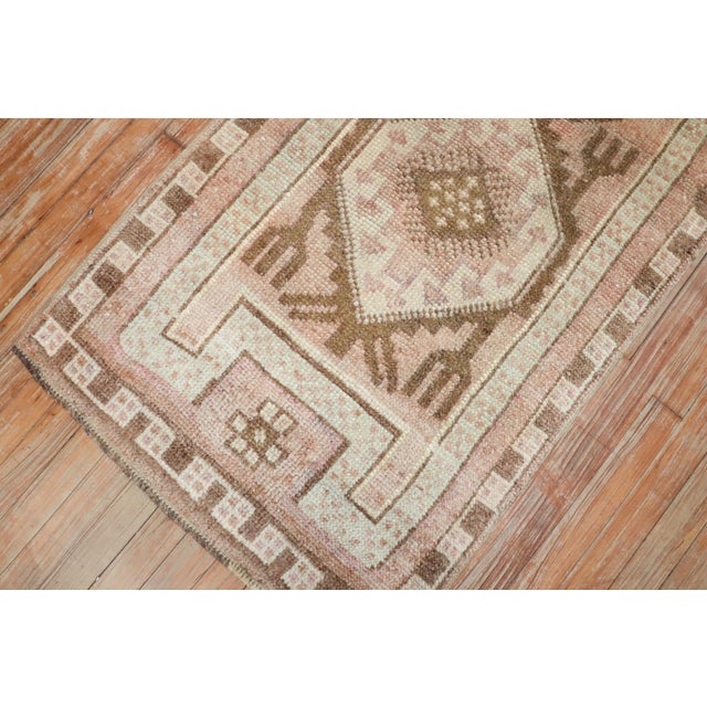 Vintage Turkish Tribal Runner - 2'6" x 5'7" For Sale In New York - Image 6 of 8