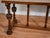 Description: Exceptional antique tiger oak trestle table crafted from solid quarter sawn oak, (circa 1890–1910). This...